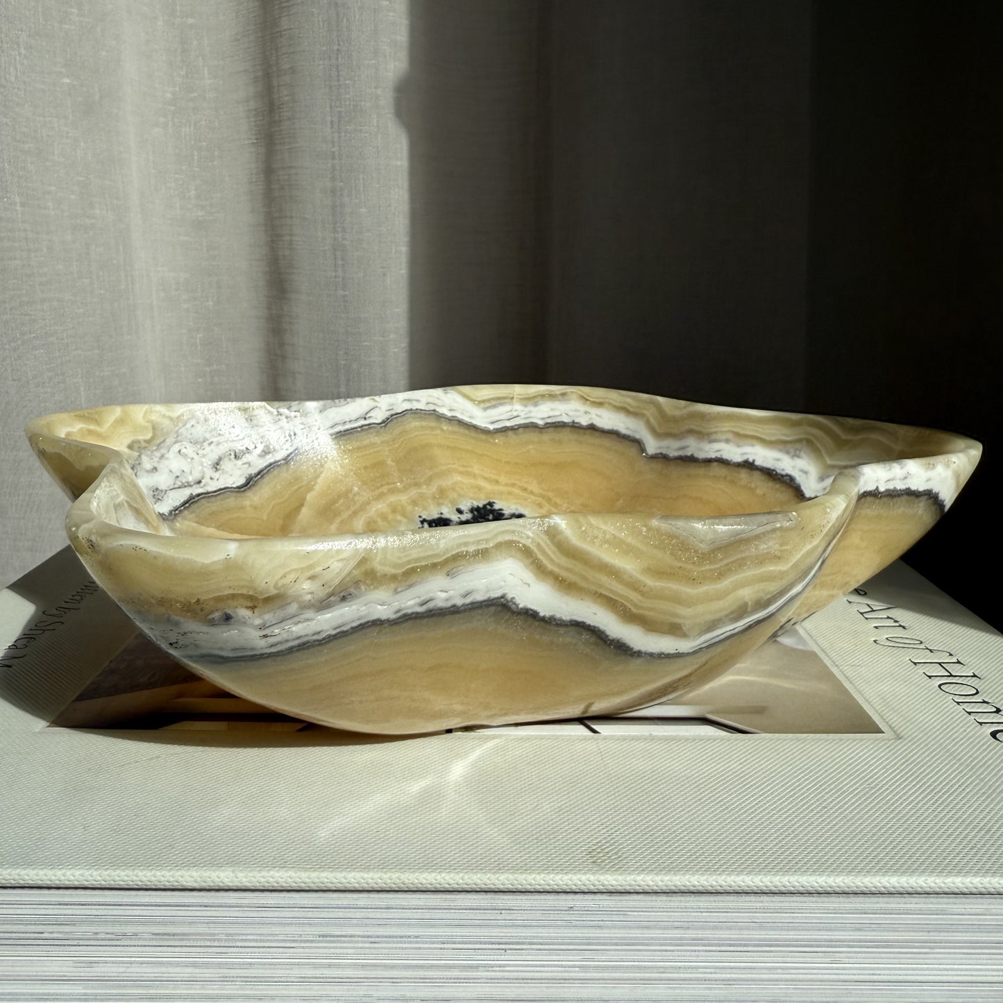 Zebra Calcite Bowl