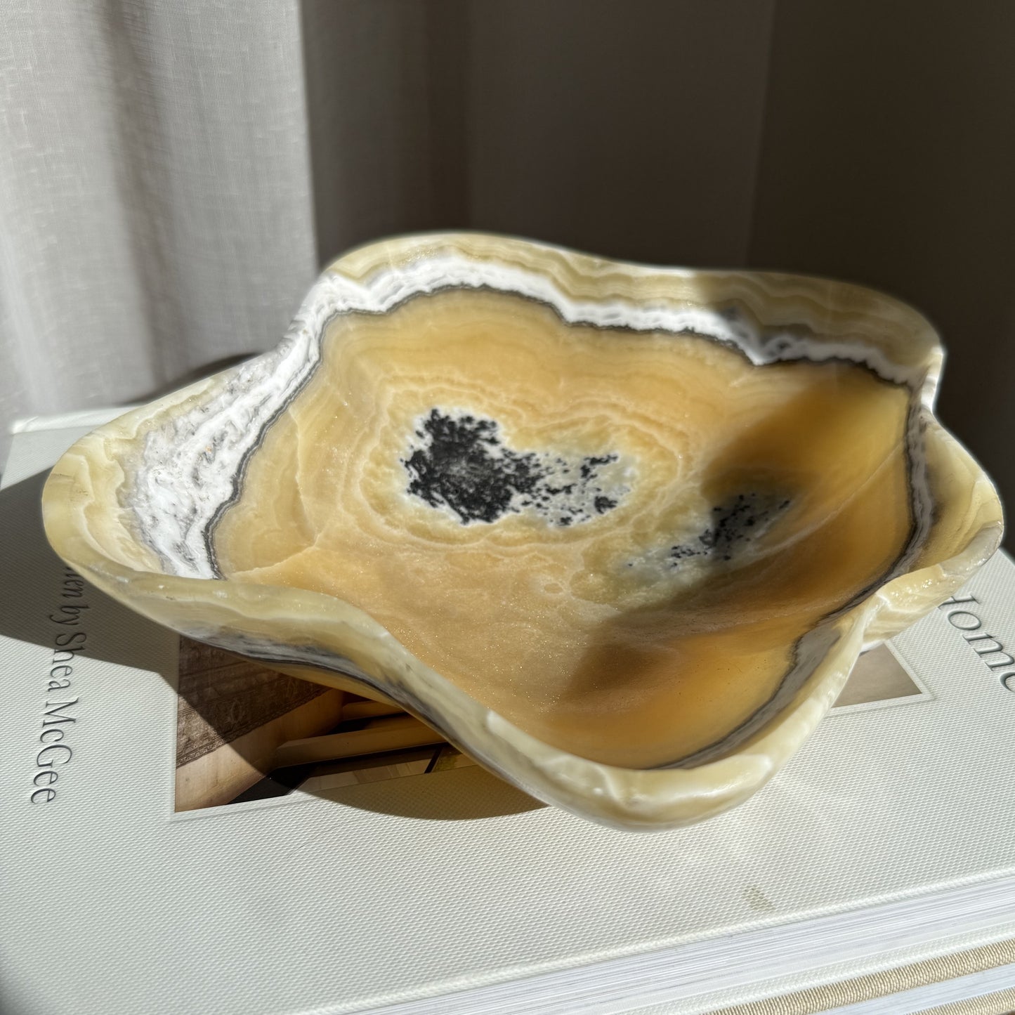 Zebra Calcite Bowl