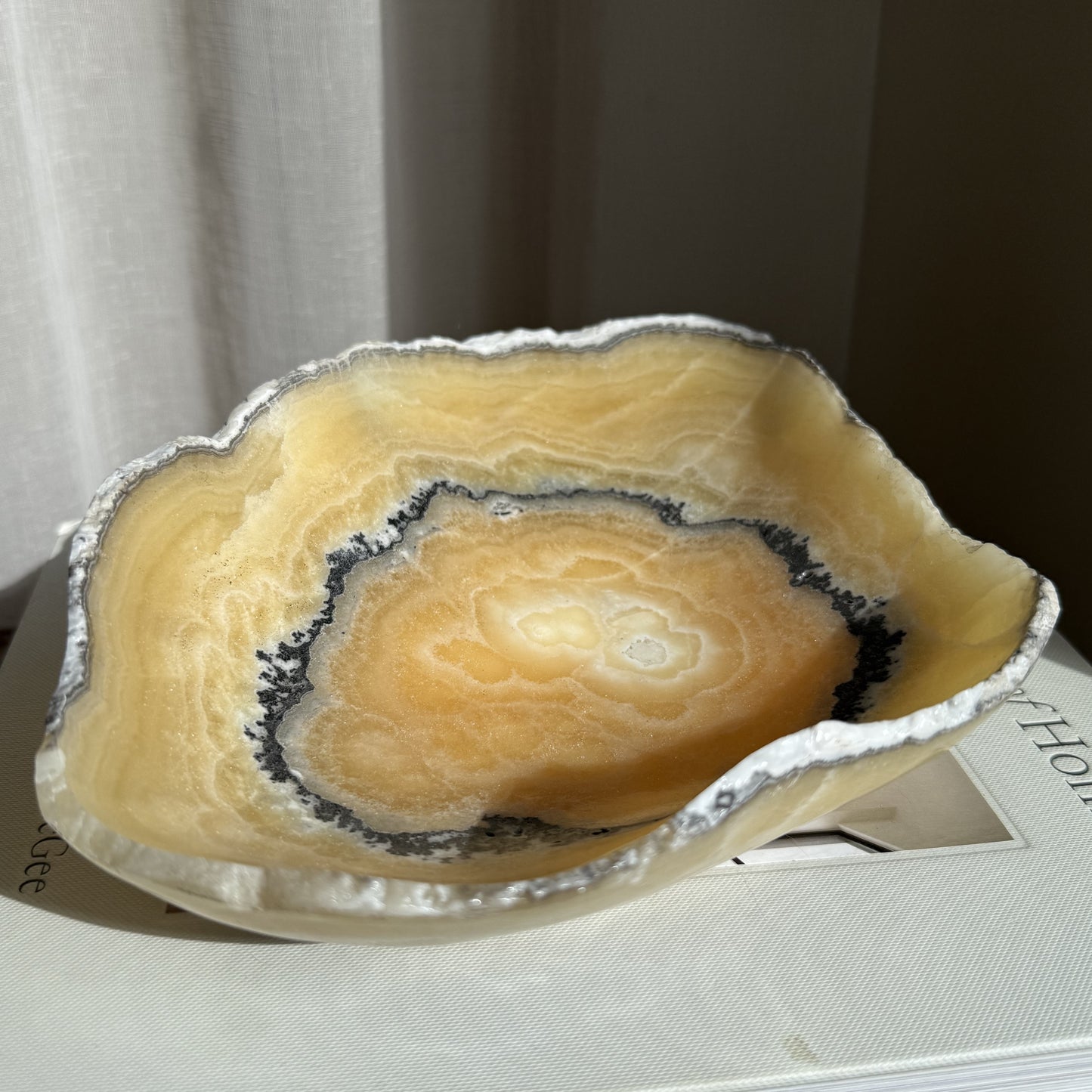 Zebra Calcite Bowl