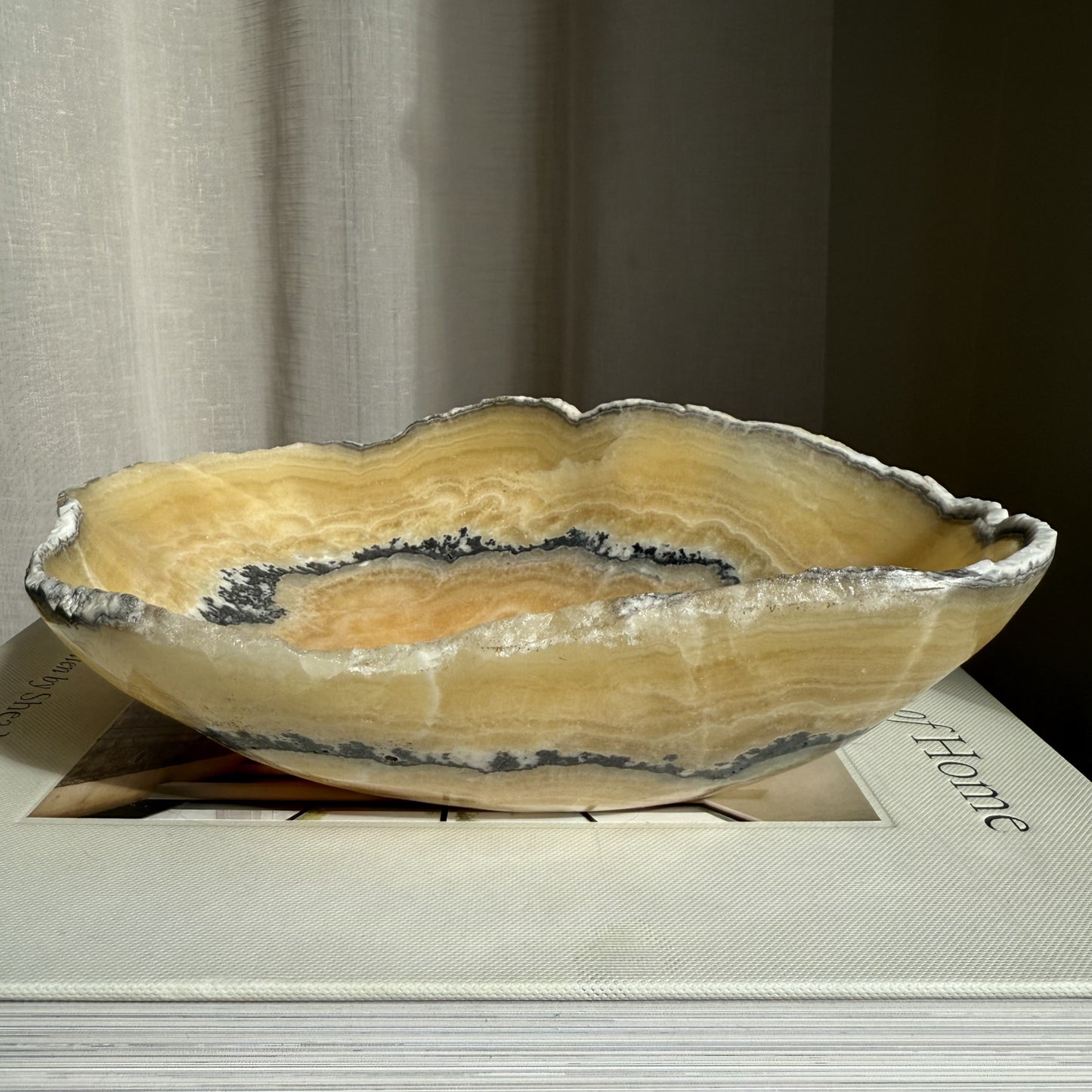 Zebra Calcite Bowl