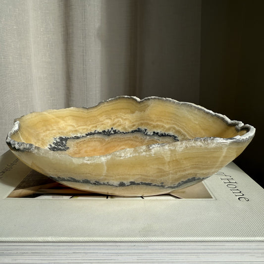 Zebra Calcite Bowl