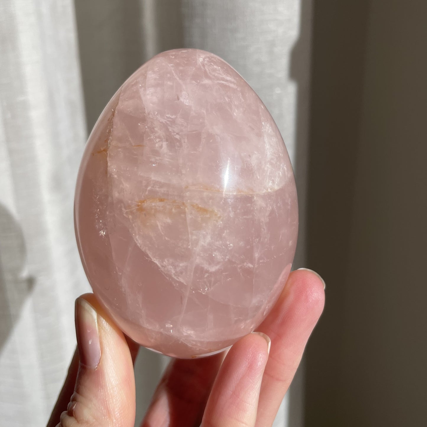 Rose Quartz Egg