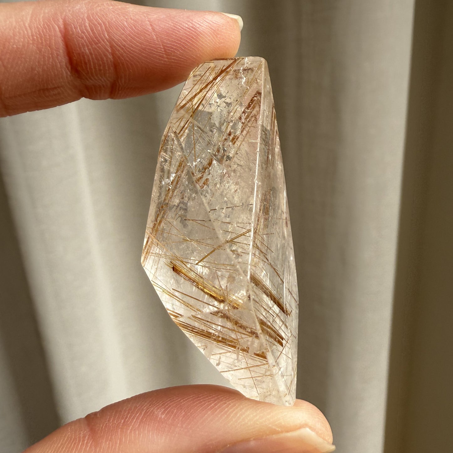 Golden Rutile Quartz 001