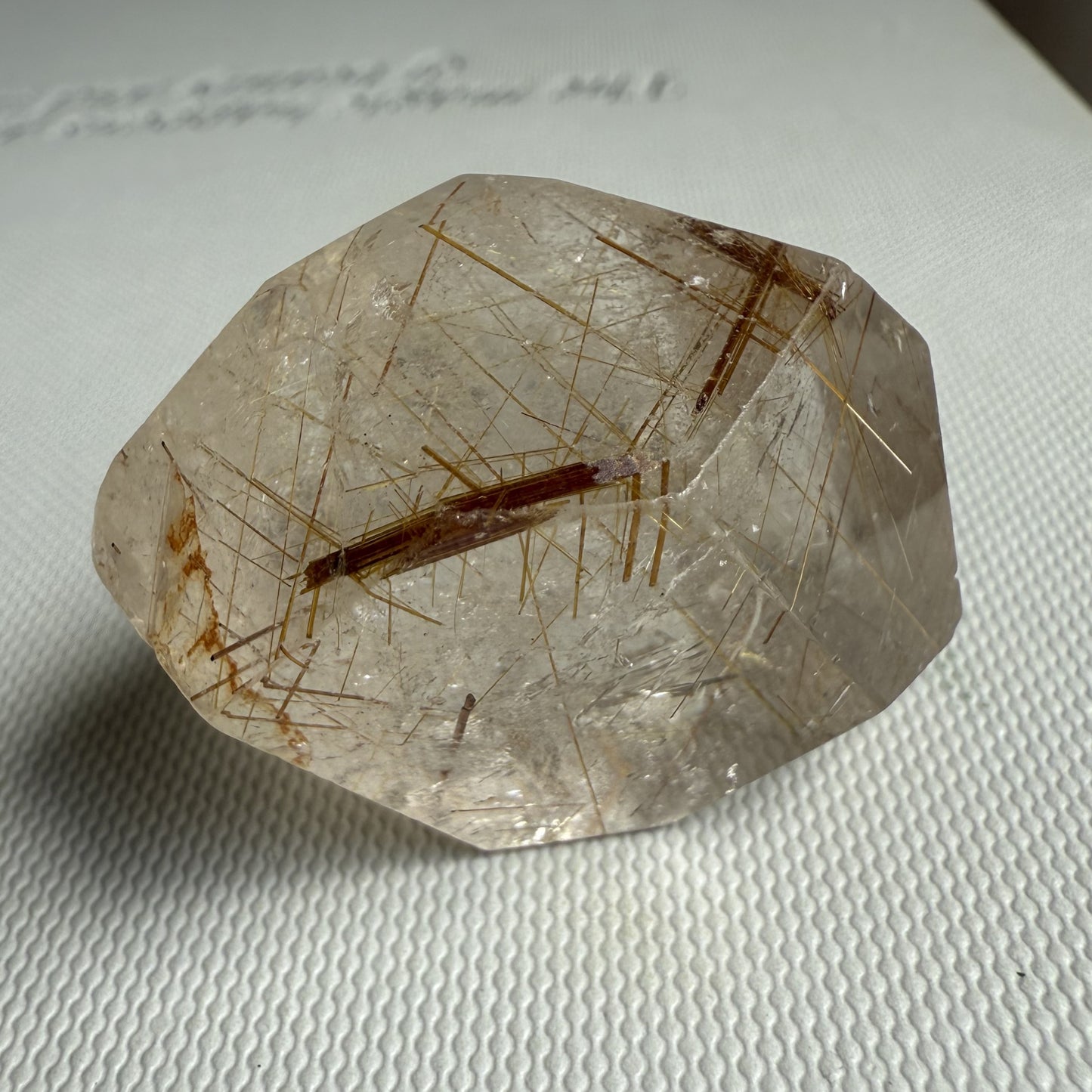 Golden Rutile Quartz 003