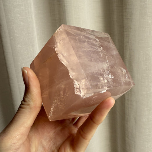 Rose Quartz Cube