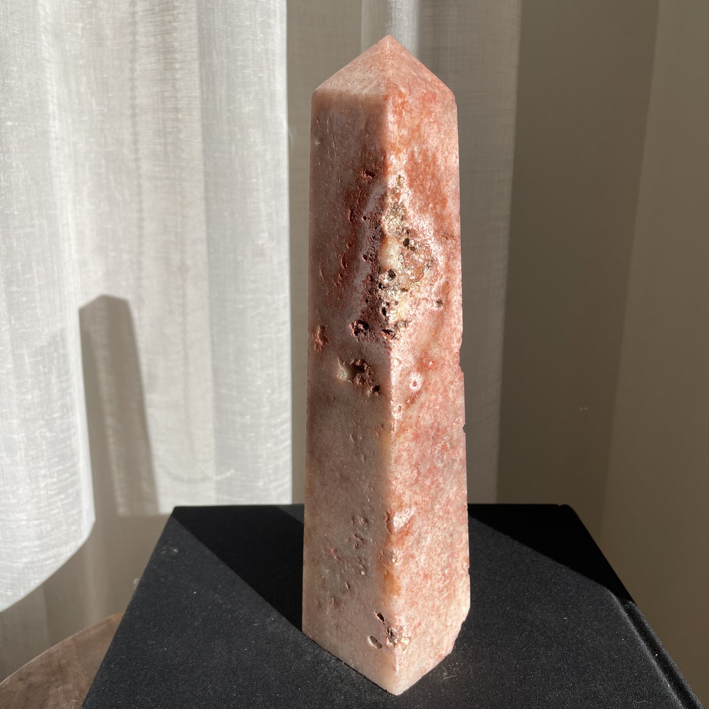 Pink Amethyst Obelisk 006