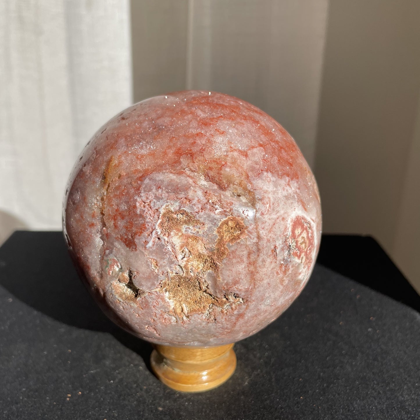 Pink Amethyst Sphere 001