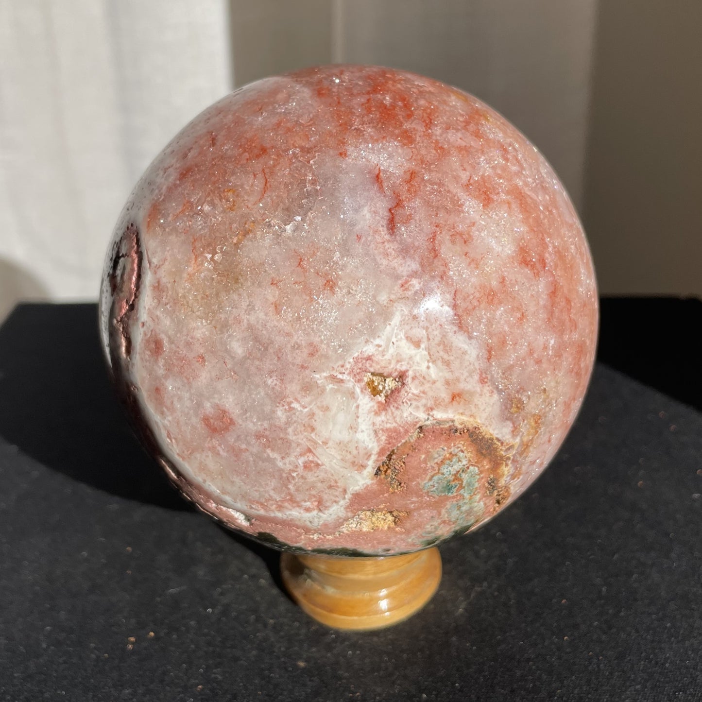 Pink Amethyst Sphere 001