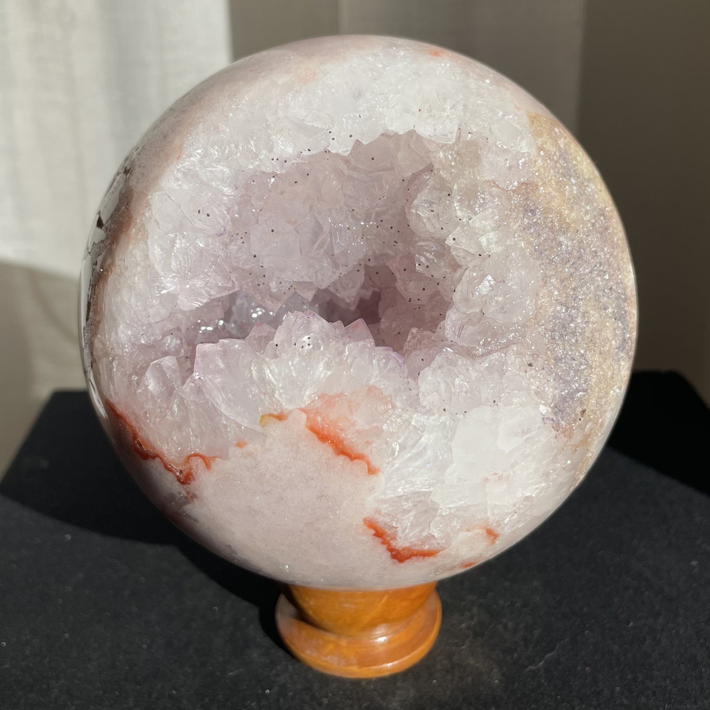 Pink Amethyst Sphere 003