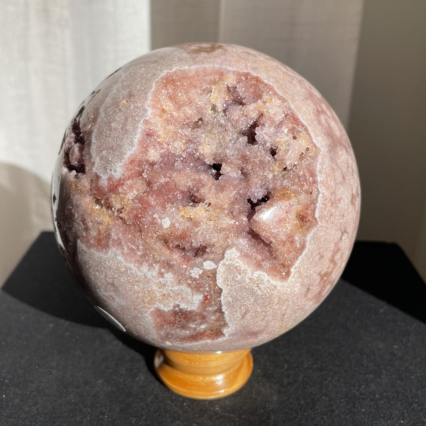 Pink Amethyst Sphere 002