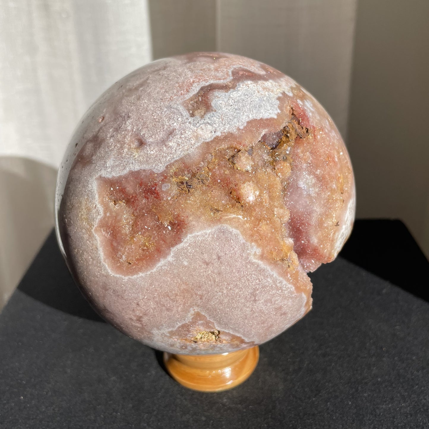 Pink Amethyst Sphere 002