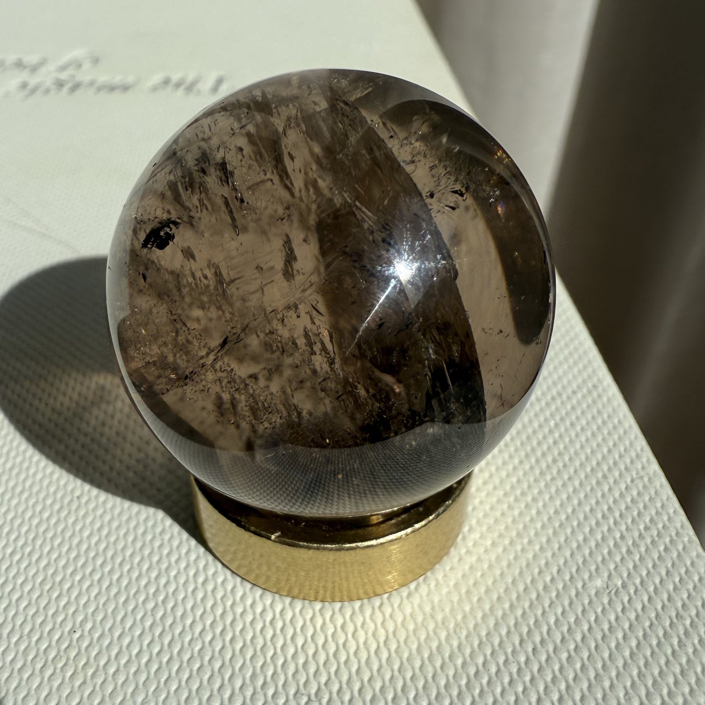 Smoky Quartz Sphere 002