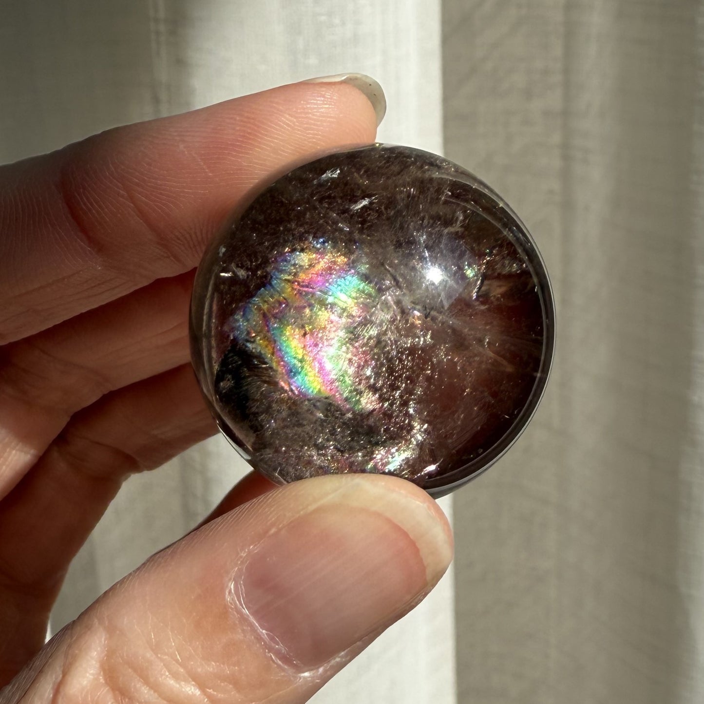 Smoky Quartz Sphere 002