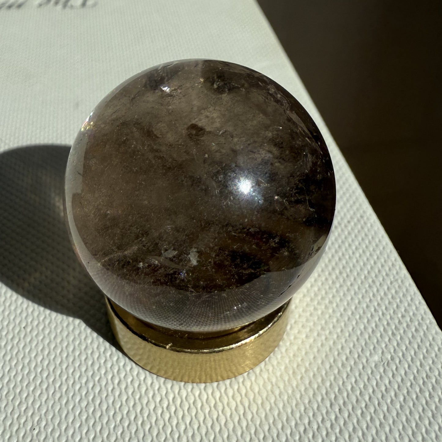 Smoky Quartz Sphere 003