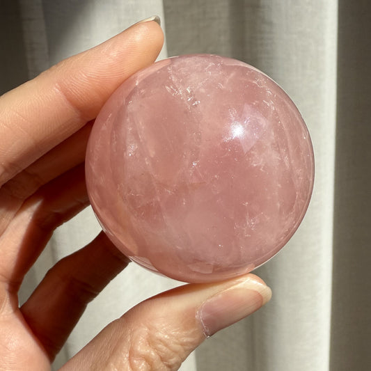 Rose Quartz Sphere 001