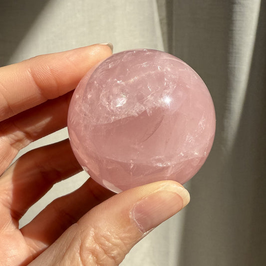 Rose Quartz Sphere 002