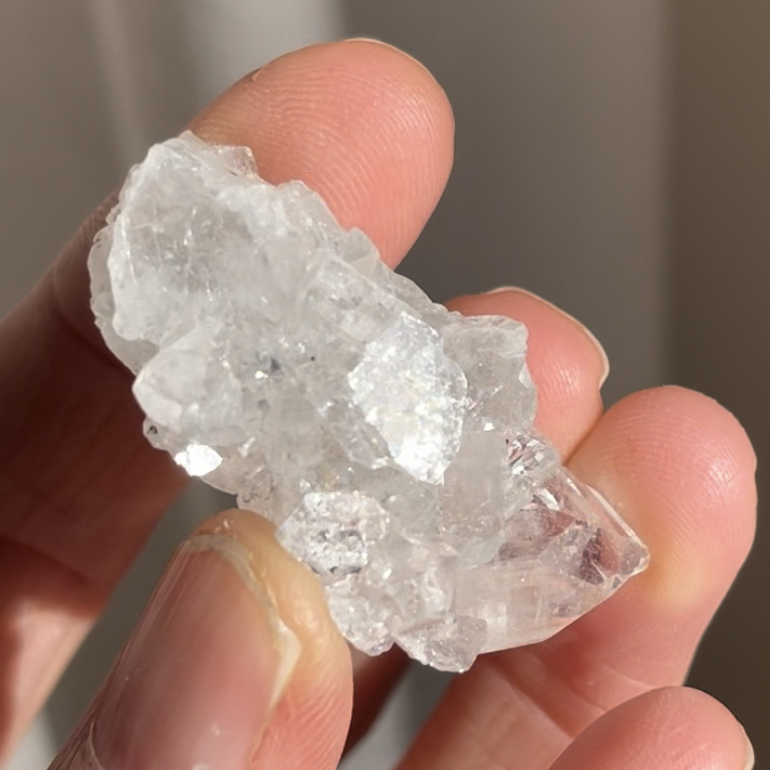 Apophyllite Mini Cluster - Intuitively Chosen