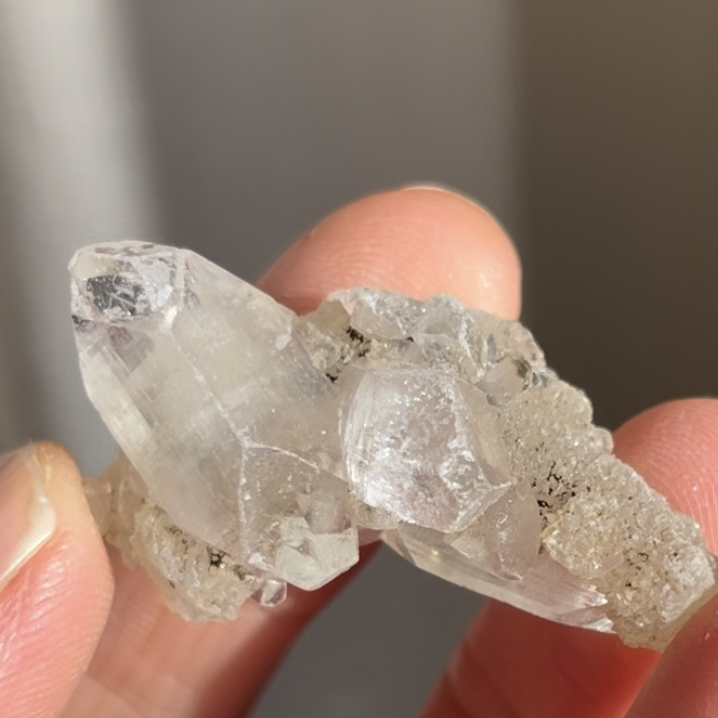 Apophyllite Mini Cluster - Intuitively Chosen