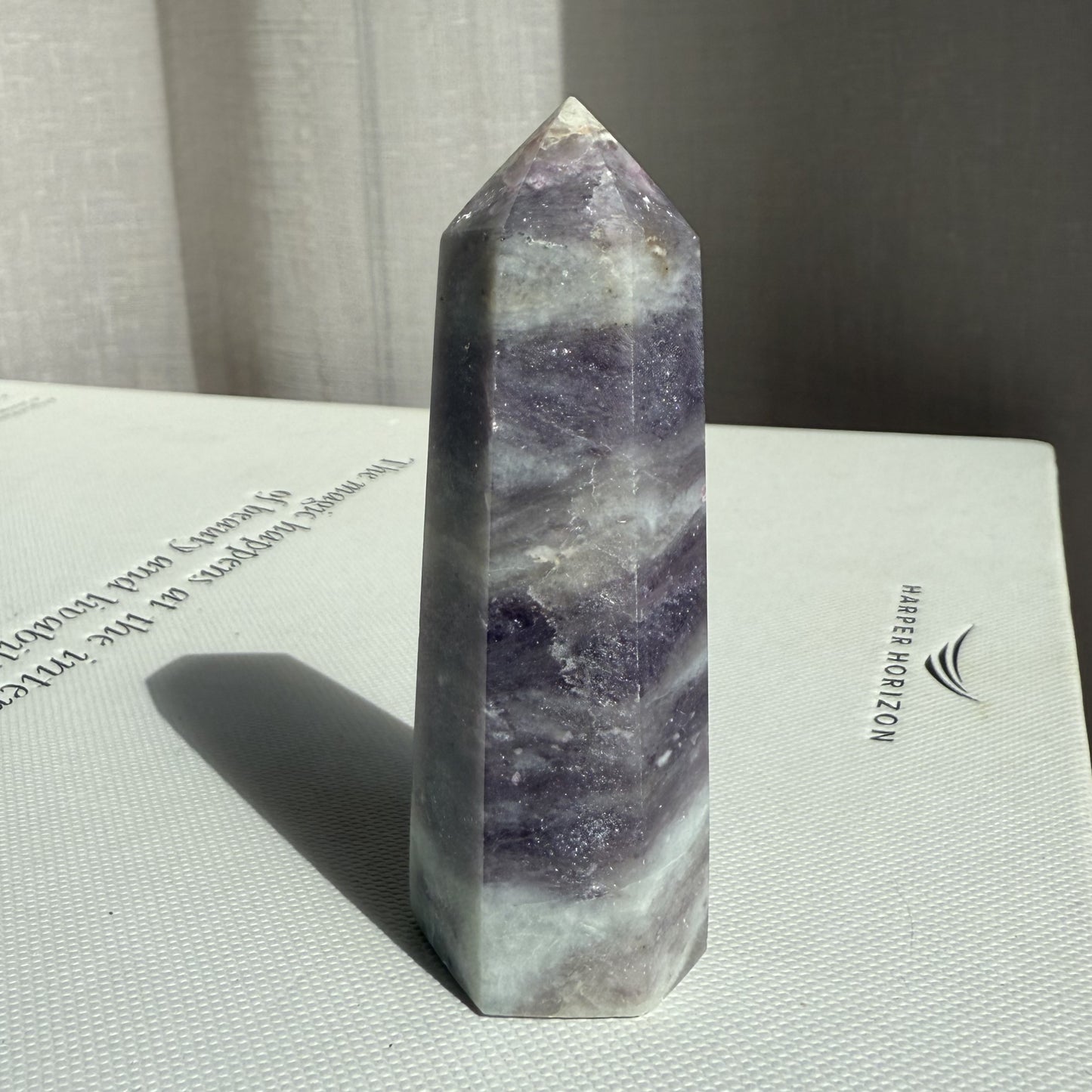 Plum Tourmaline Tower - 001
