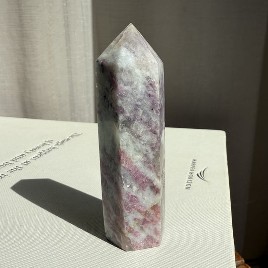 Plum Tourmaline Tower - 003