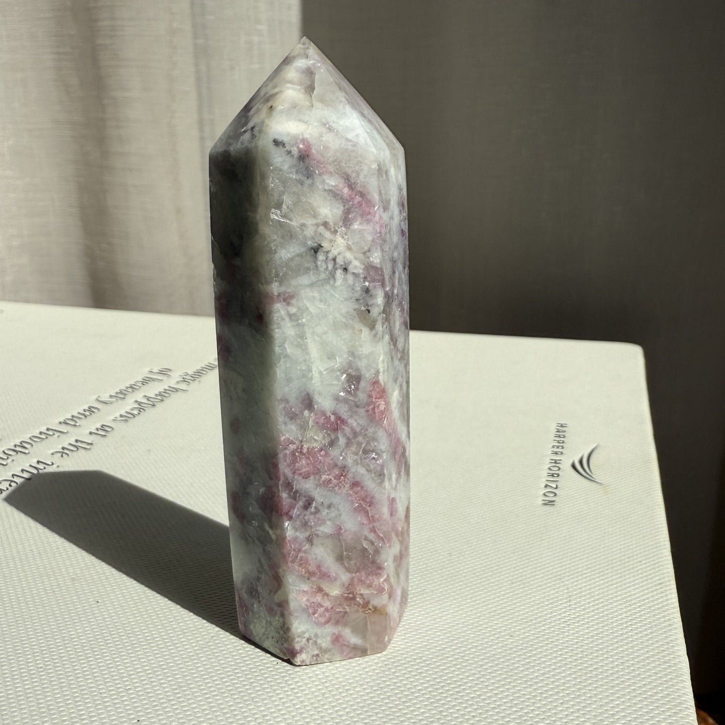 Plum Tourmaline Tower - 003