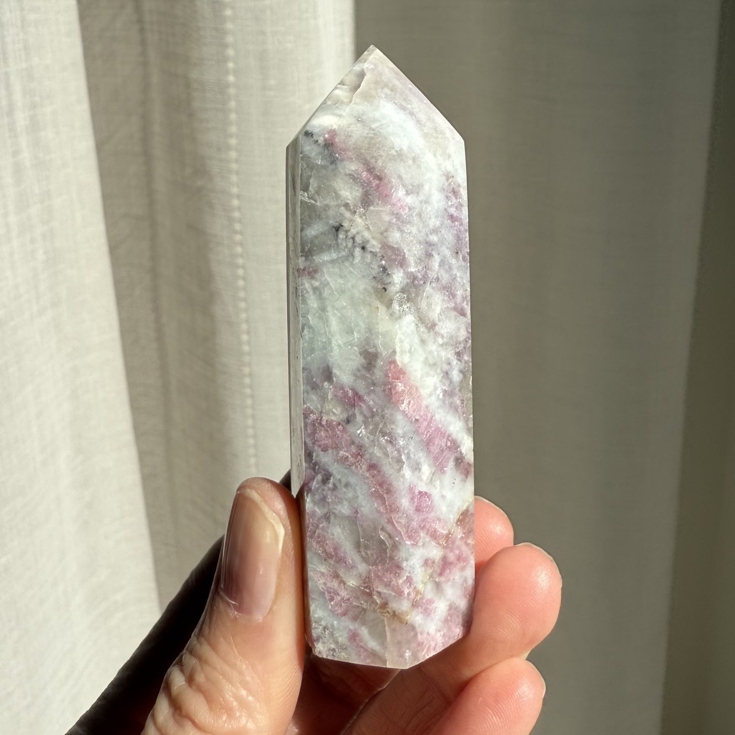 Plum Tourmaline Tower - 003