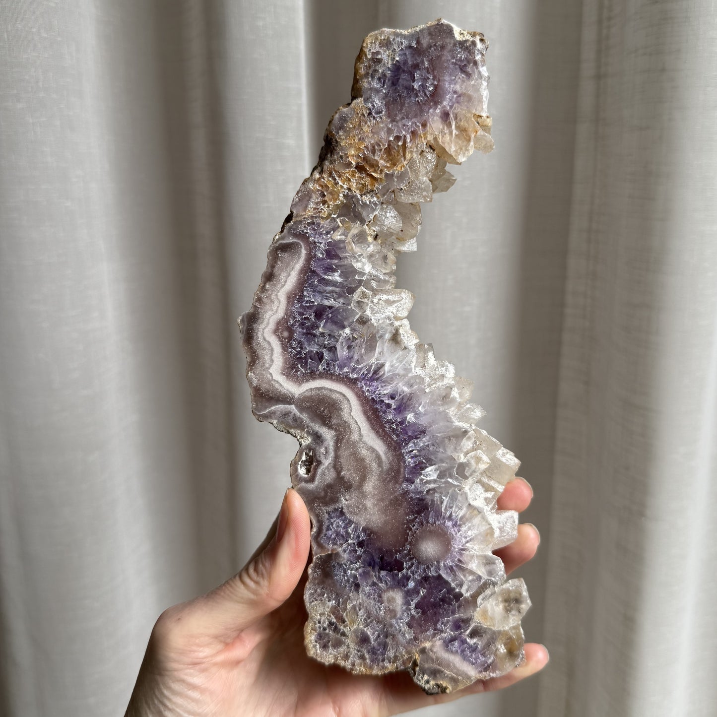 Pink Amethyst Slice