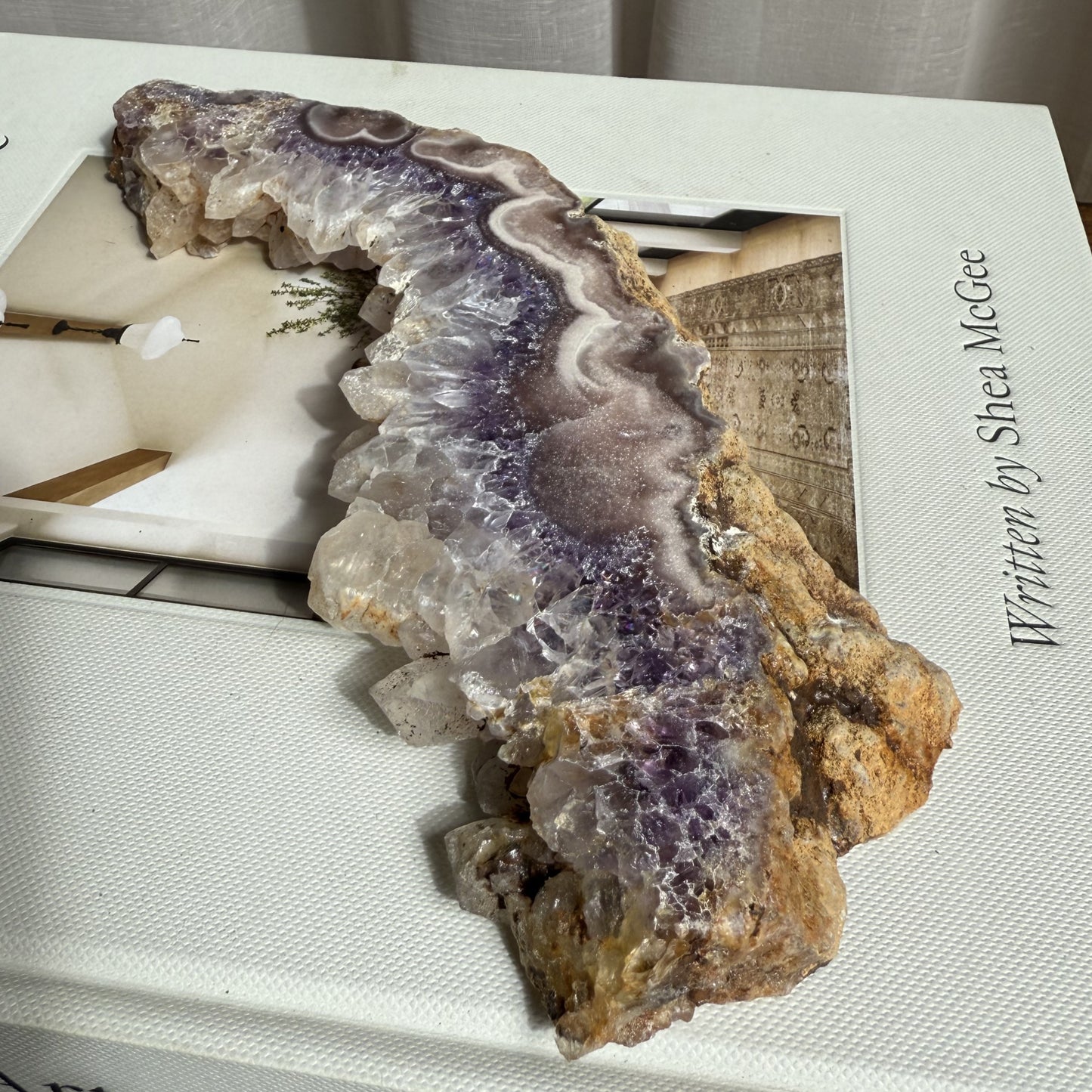Pink Amethyst Slice