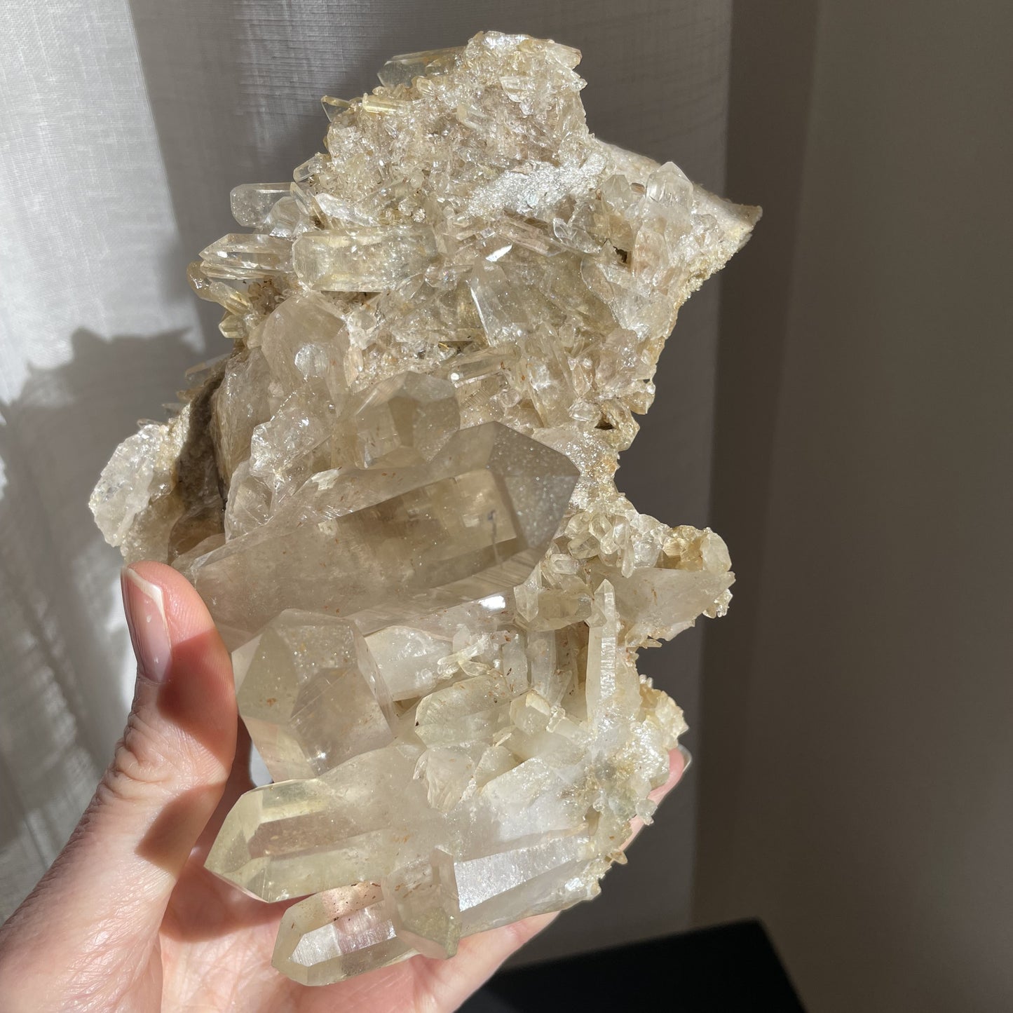 Himalayan Quartz with Golden Healer 001