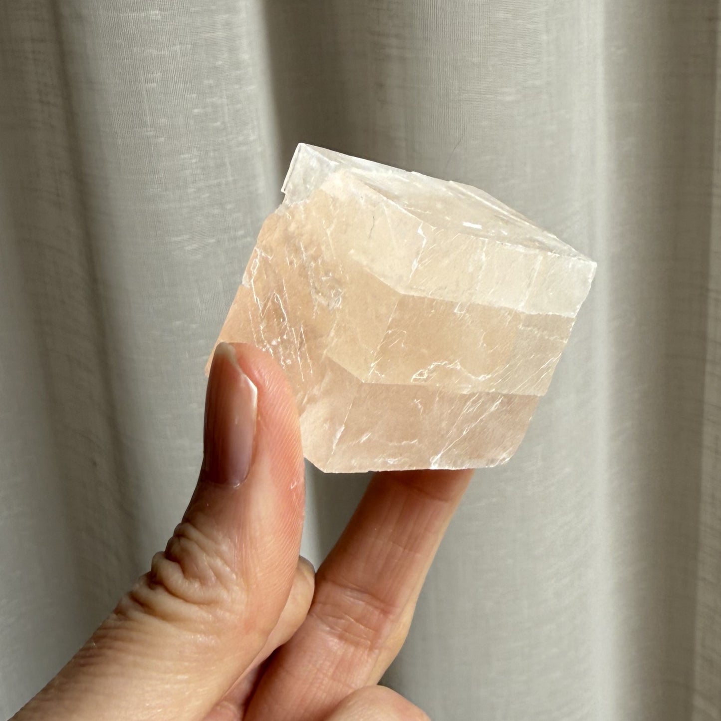 Pink Optical Calcite - 3