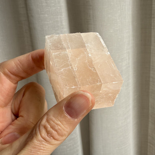 Pink Optical Calcite - 3