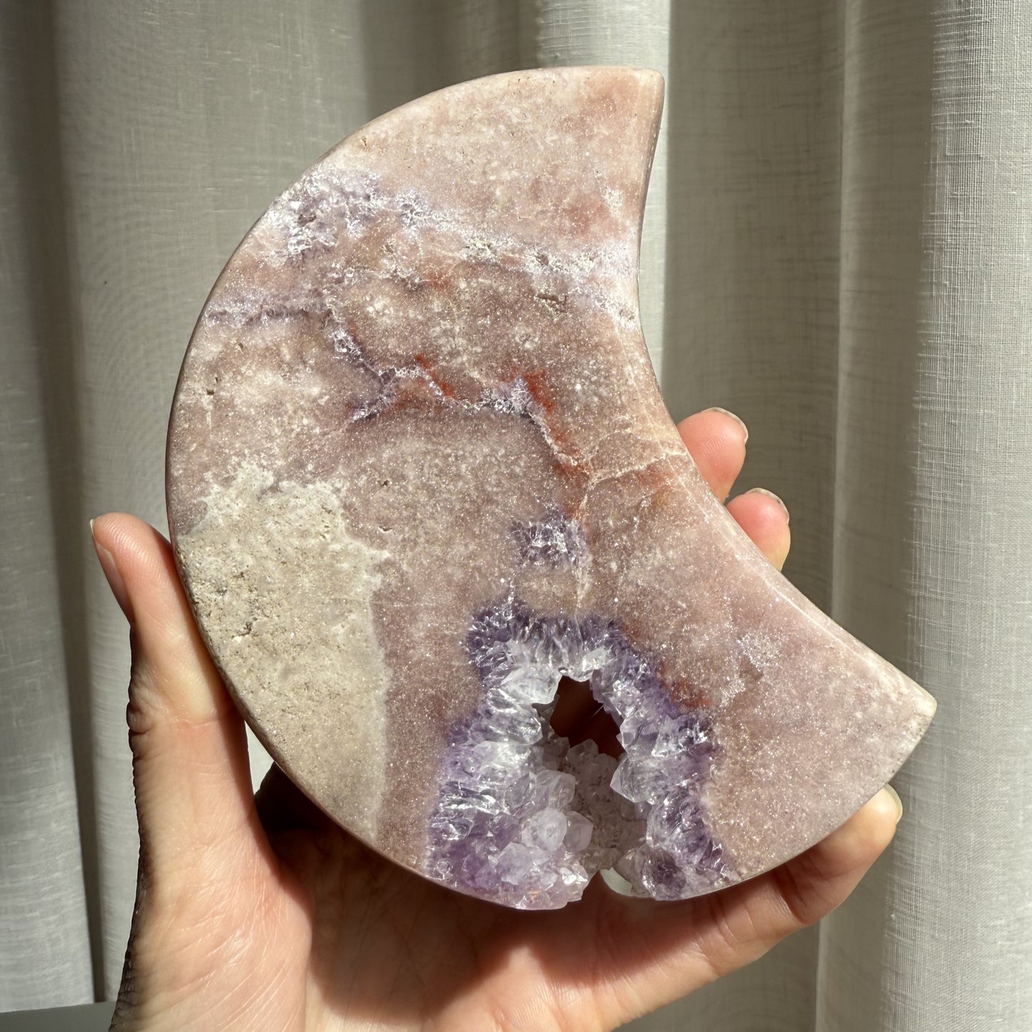Pink Amethyst Moon 1