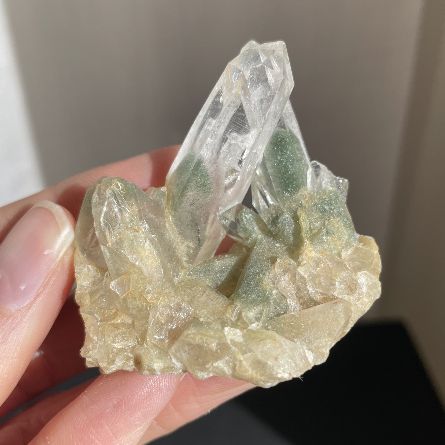 Himalayan Quartz with Green Phantom 006