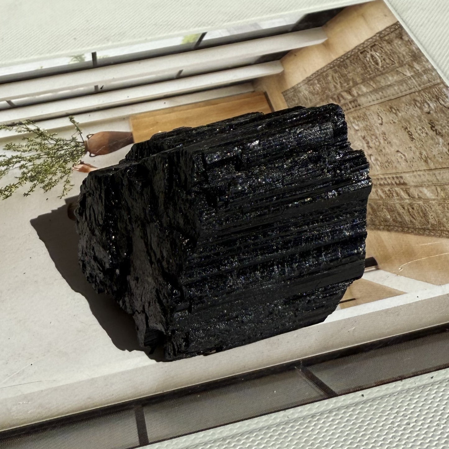 Black Tourmaline Raw Medium 6