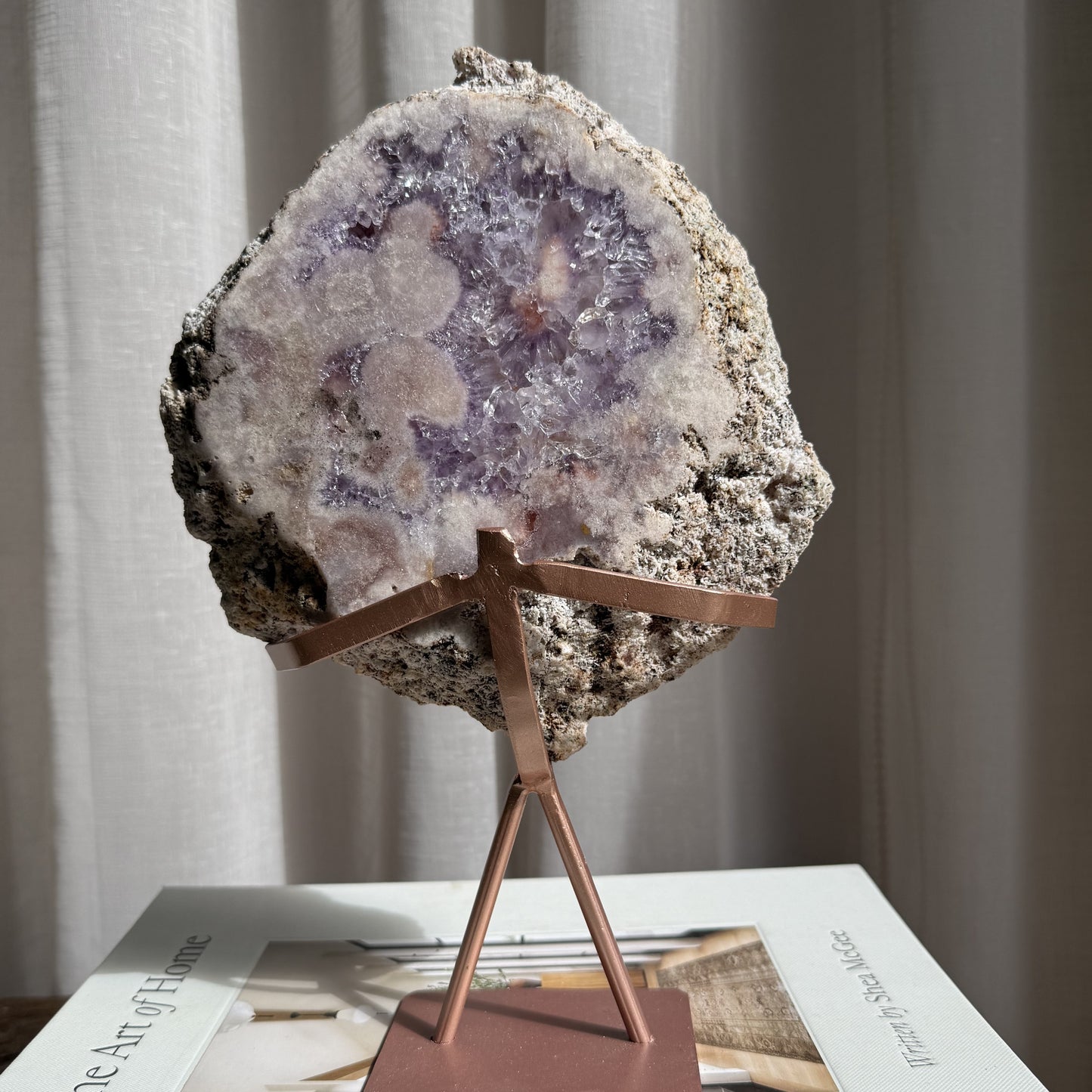 Pink Amethyst Slab 005