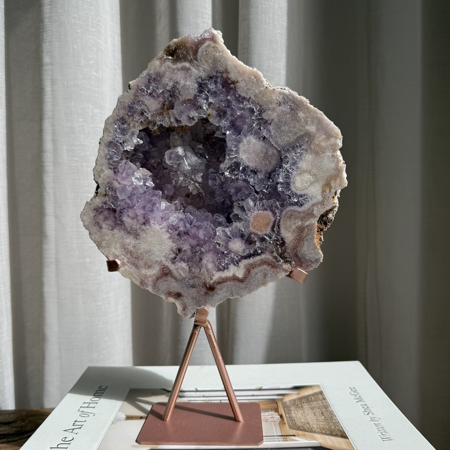 Pink Amethyst Slab 005