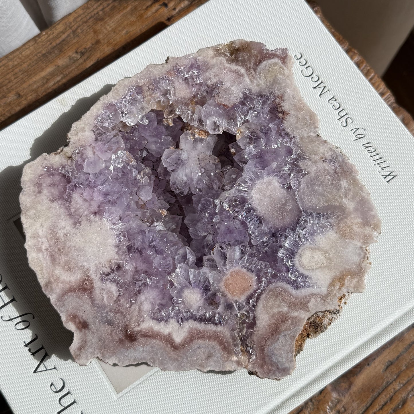 Pink Amethyst Slab 005