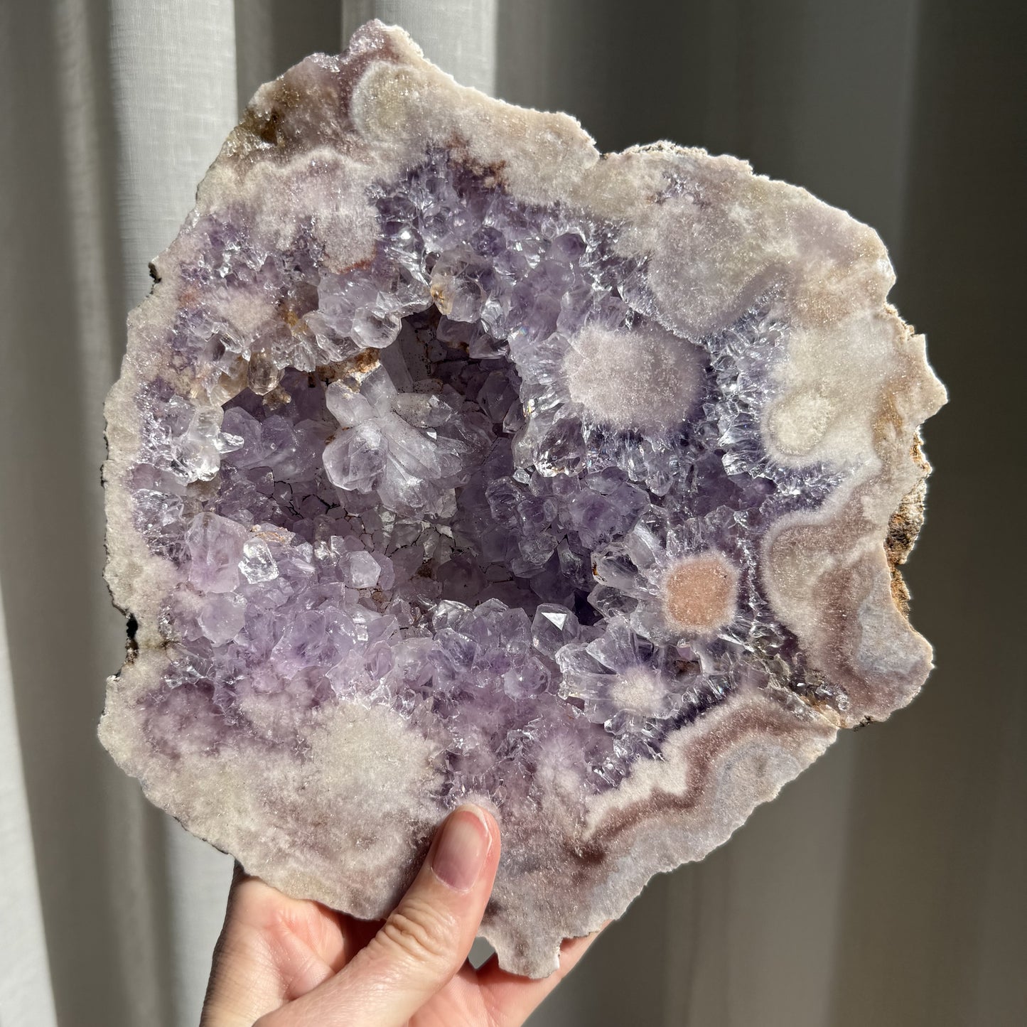 Pink Amethyst Slab 005