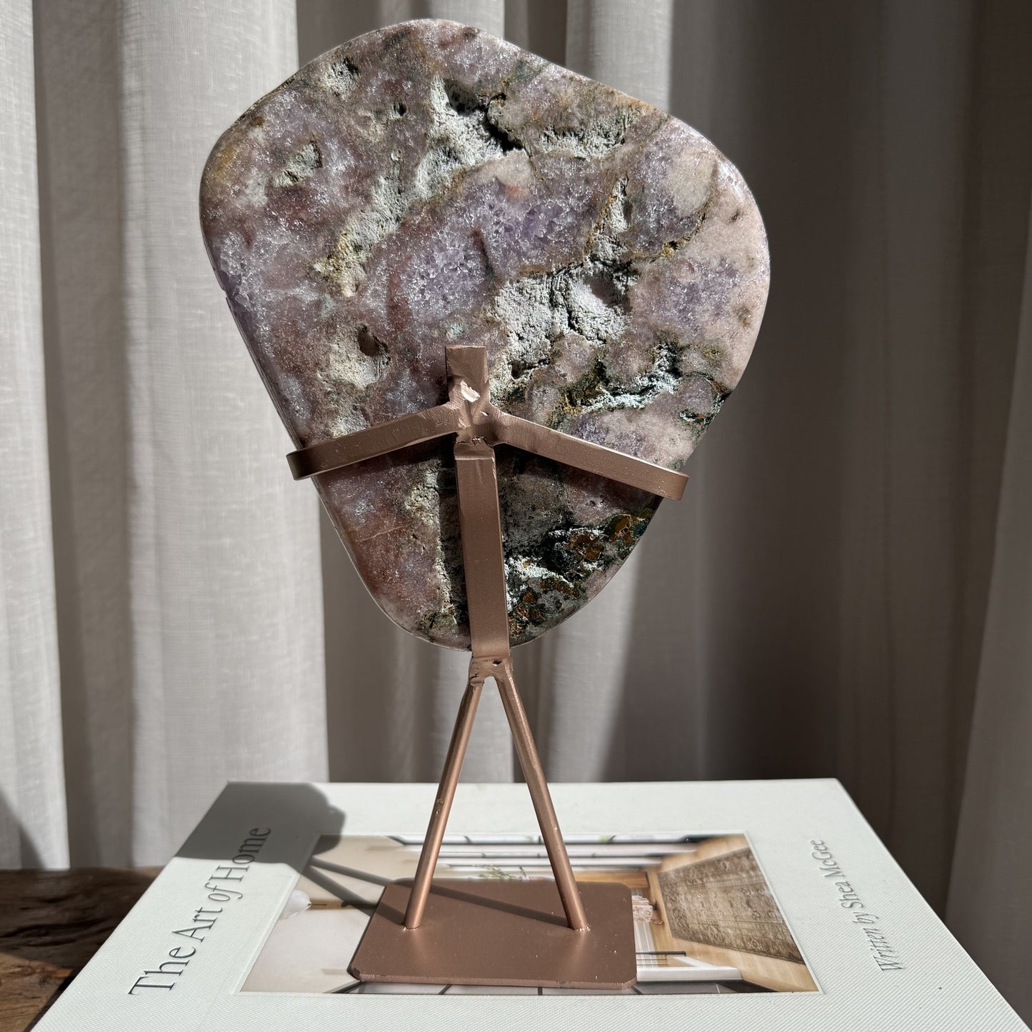Pink Amethyst Slab 004