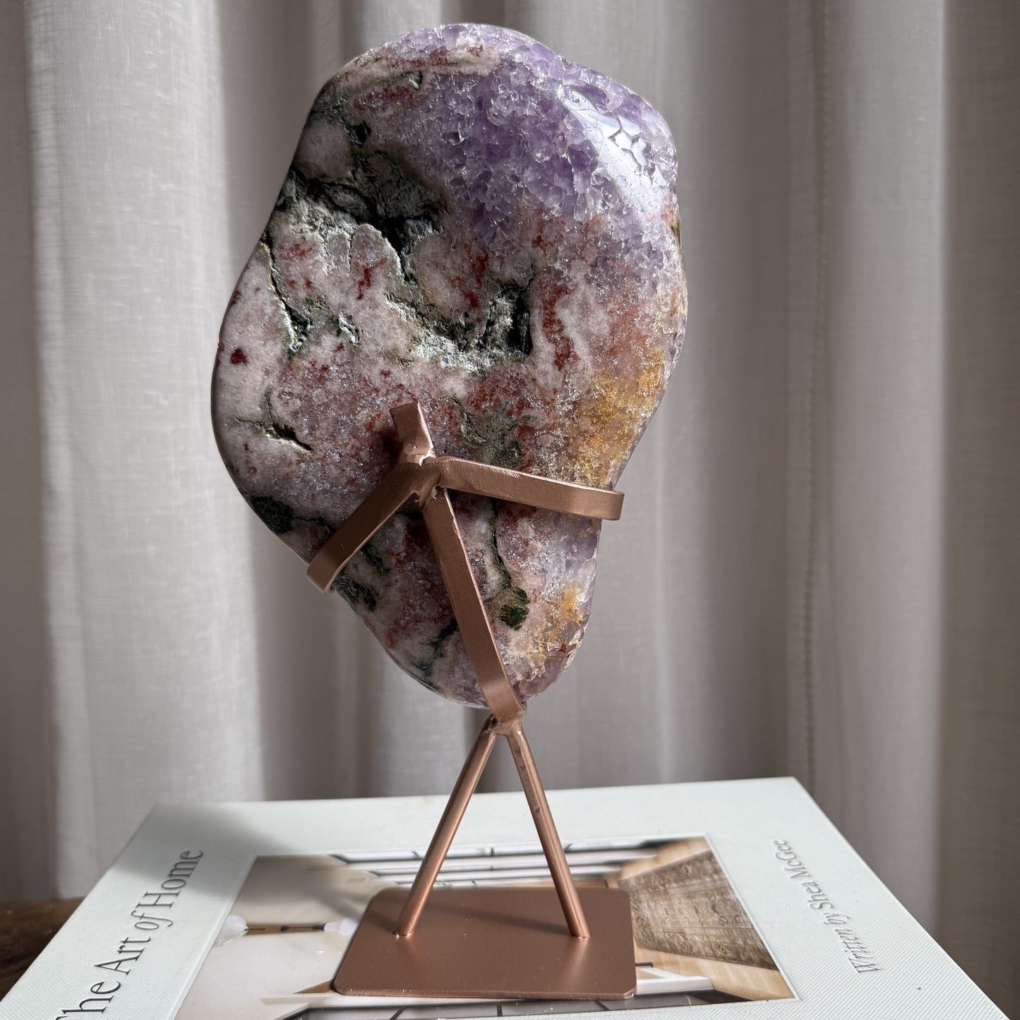Pink Amethyst Slab 003