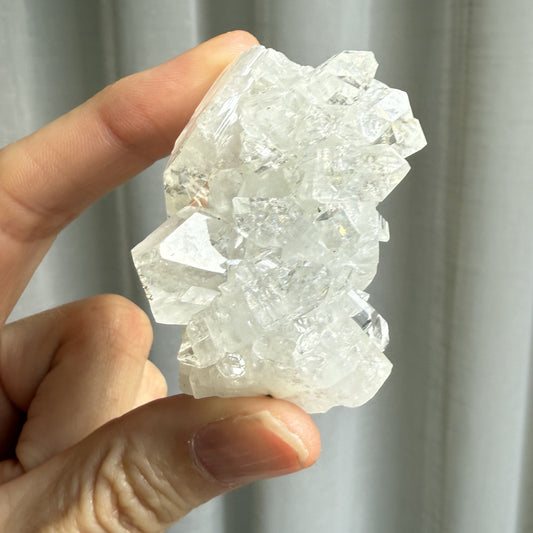 AAA Grade Diamond Apophyllite Cluster 001