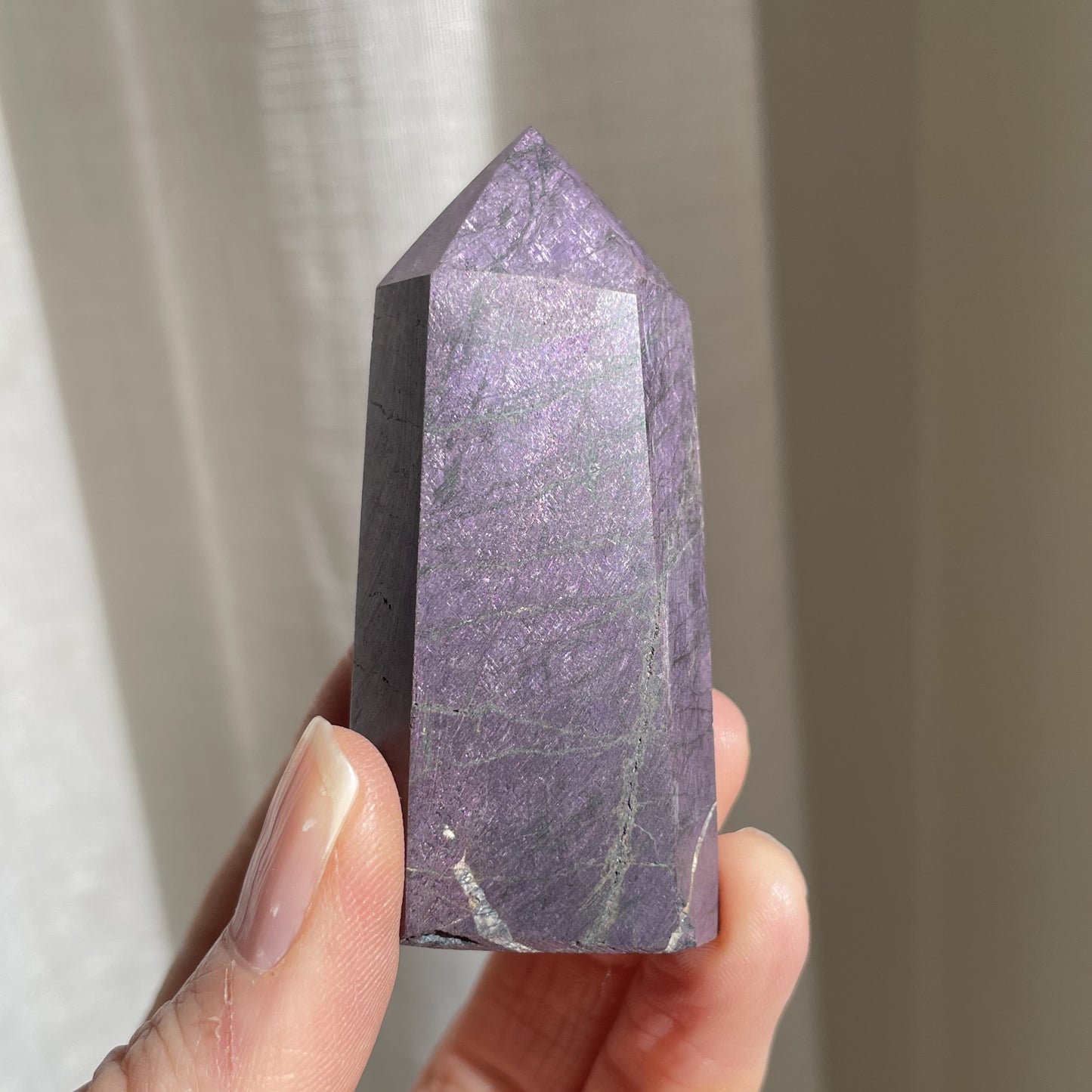 Purpurite Polished Tower 007