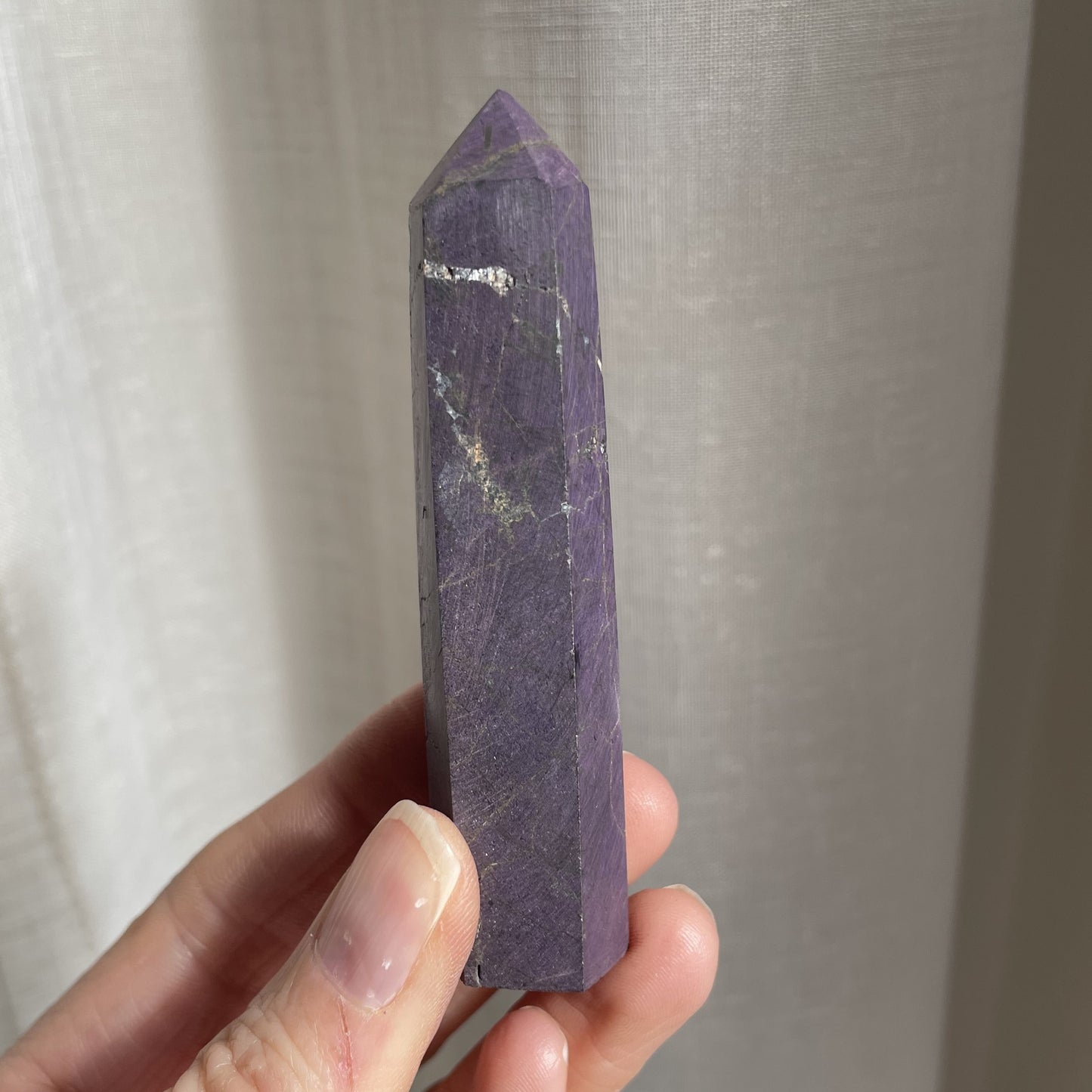 Purpurite Polished Tower 008