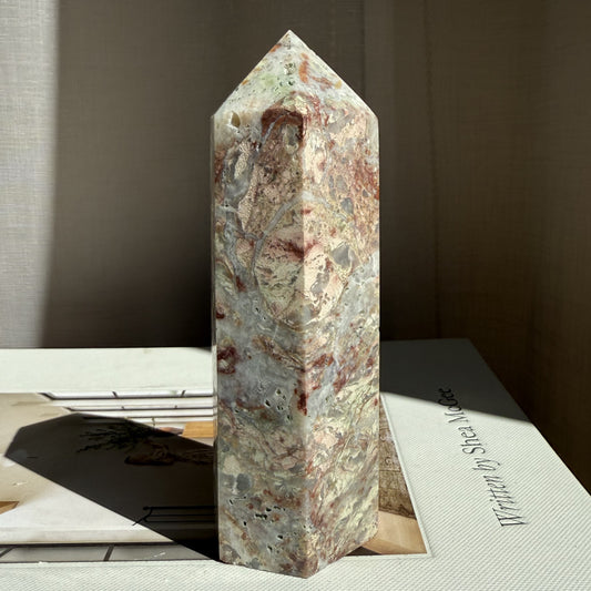 Crazy Lace Agate Tower 1