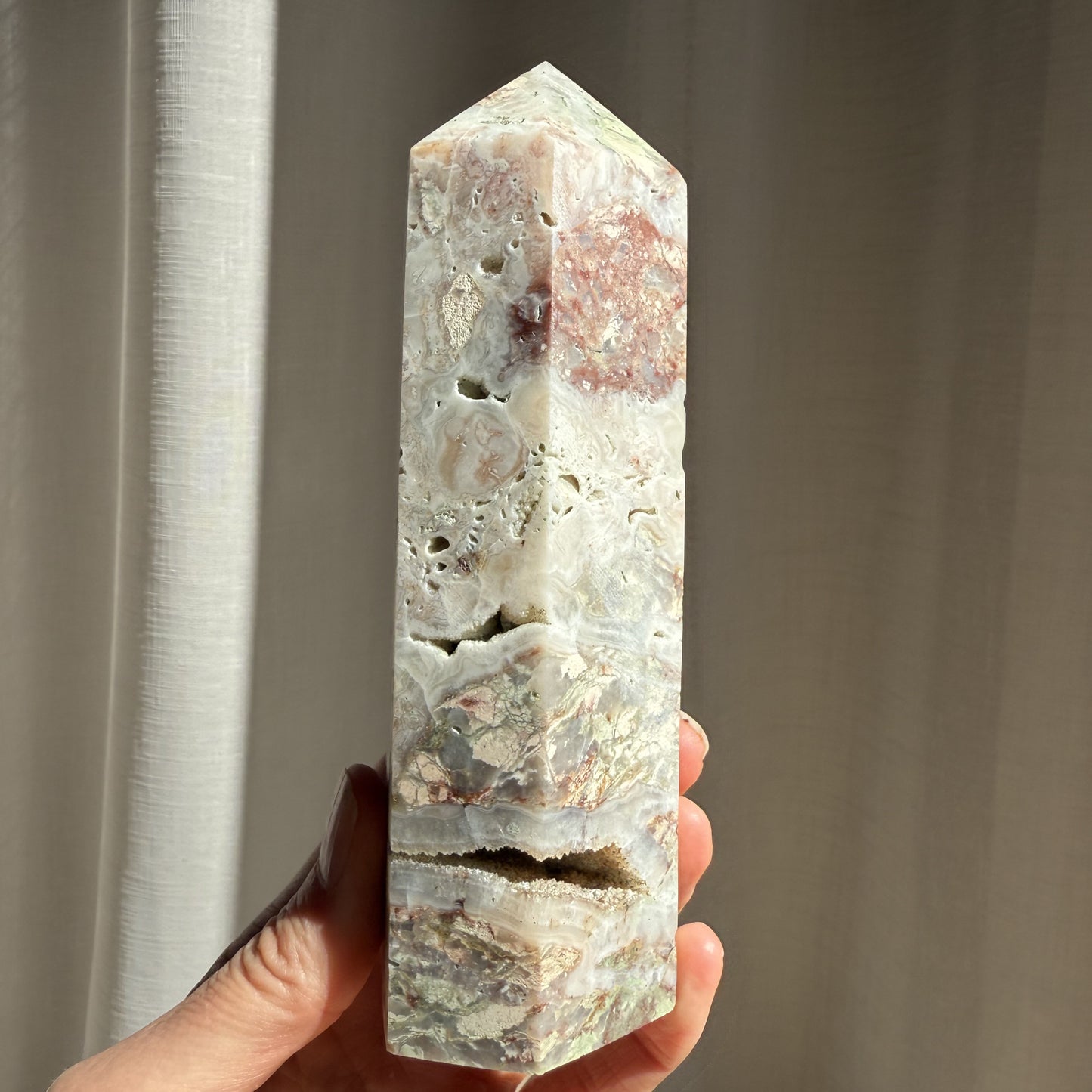 Crazy Lace Agate Tower 2