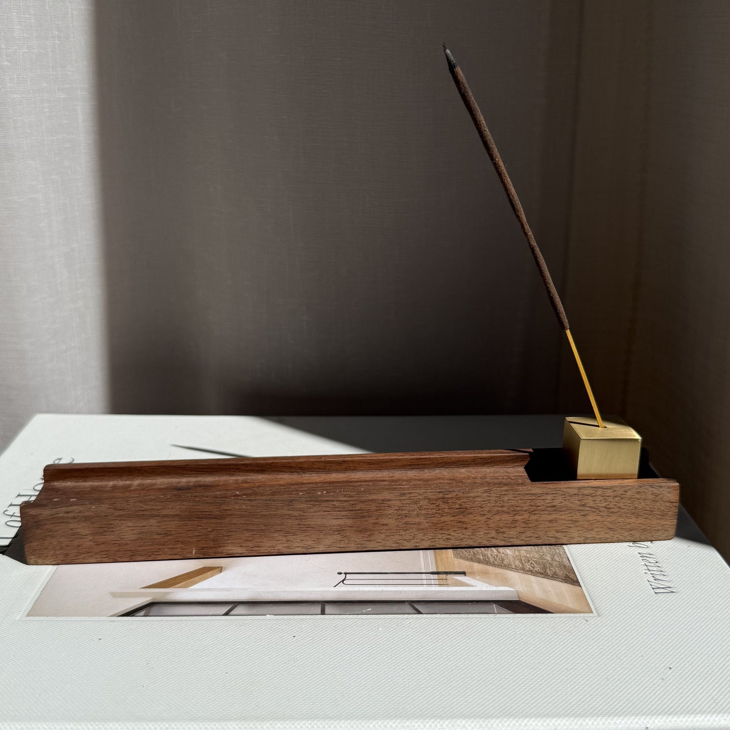 Breanna Timber Incense holder
