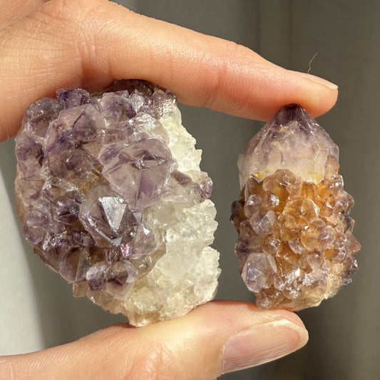 Spirit Quartz Cluster - Minis Double 3