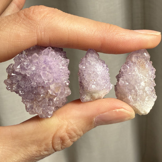 Spirit Quartz Cluster - Minis Trio 1