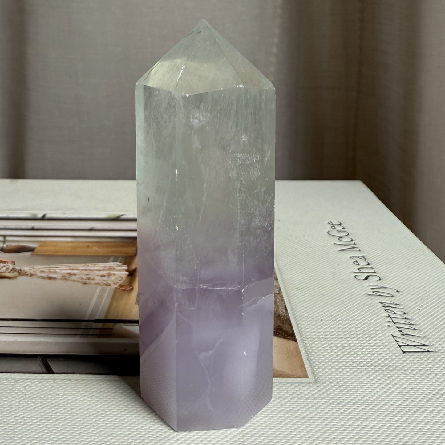 Lavender Fluorite Tower 1