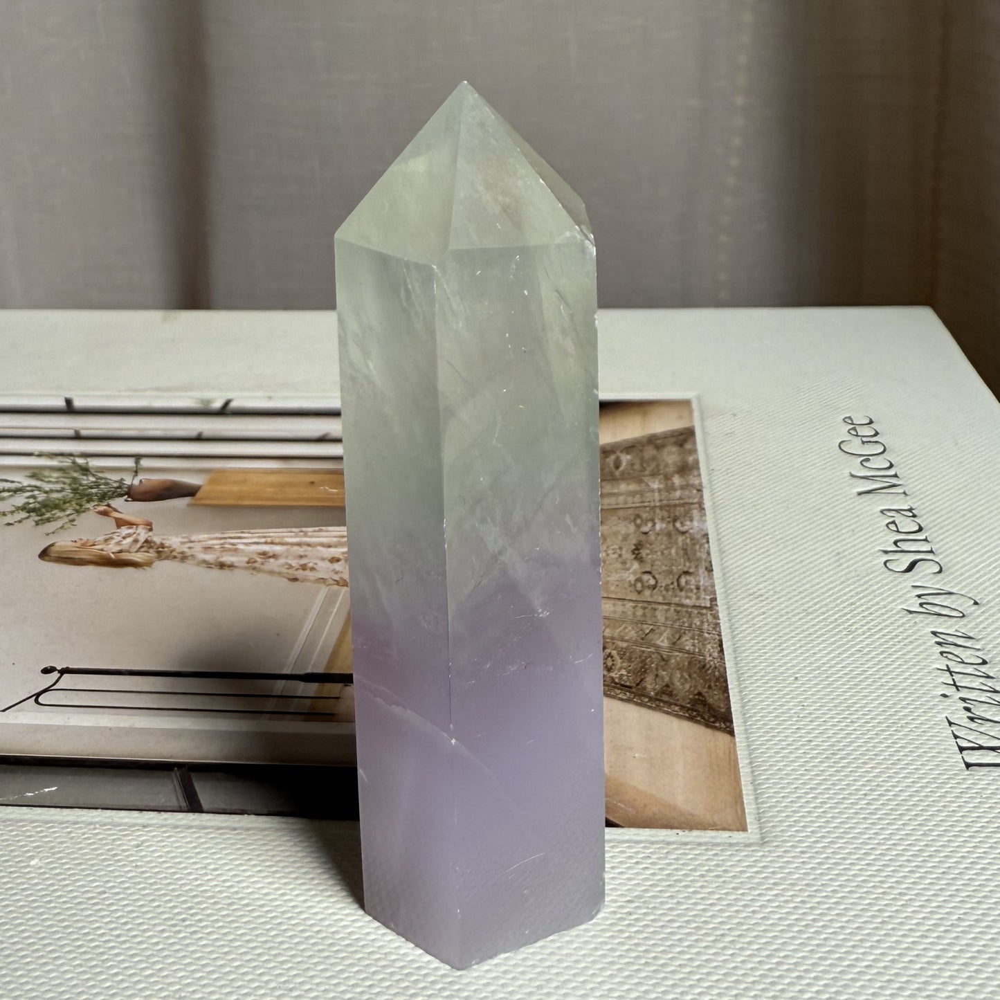 Lavender Fluorite Tower 1